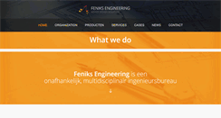 Desktop Screenshot of feniks-engineering.com