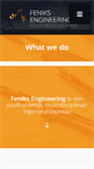 Mobile Screenshot of feniks-engineering.com