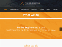 Tablet Screenshot of feniks-engineering.com